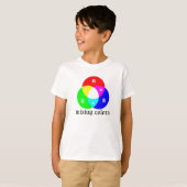 色の混合 Tシャツ (正面フル)