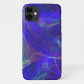 色の渦巻き鮮やか抽象芸術ピンク緑ブルー Case-Mate iPhoneケース (裏面)