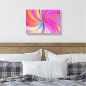 色の渦 キャンバスプリント (インサイチュ (寝室))