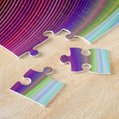 色の渦 ジグソーパズル (側面)