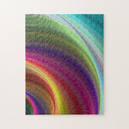 色の渦 ジグソーパズル