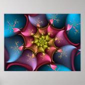 色の渦 ポスター (正面)