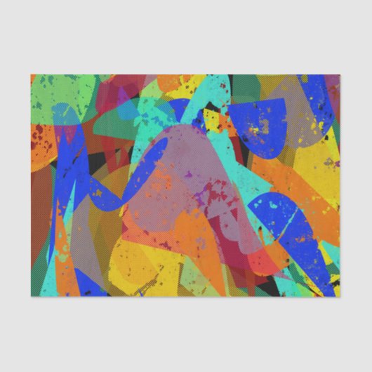 色の渦 薄葉紙 (正面)