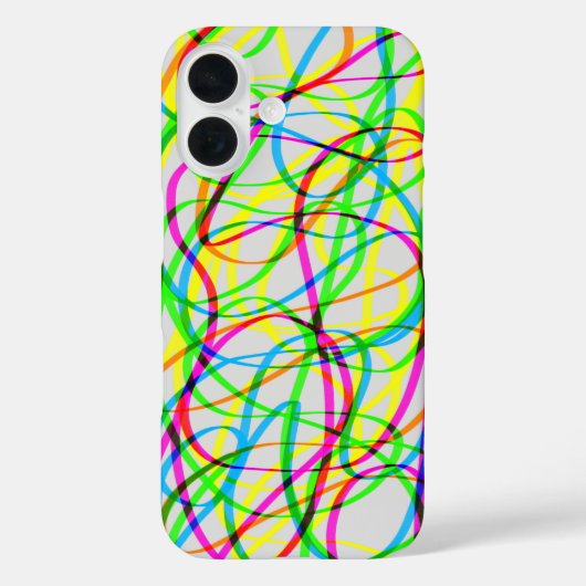 色の渦 Case-Mate iPhoneケース (裏面)