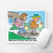 色の漫画の学校はマウスパッドをからかいます マウスパッド (マウス)