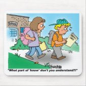 色の漫画の学校はマウスパッドをからかいます マウスパッド (正面)