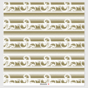 色の濃い絨毯は左右対称の幾何学的な特徴を持つ シール