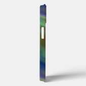 色の濃い虹の渦抽象芸術 Case-Mate iPhoneケース (裏面 / 右)