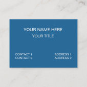 色の濃淡ストライプ付け 名刺 (裏面)