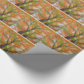 色の炎 ラッピングペーパー (角)