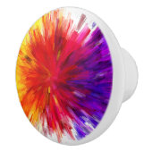 色の爆発 セラミックノブ (右)