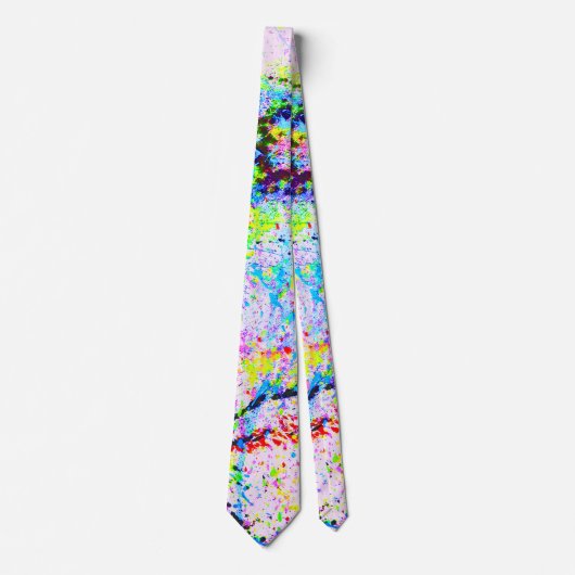 色の爆発 ネクタイ (正面)