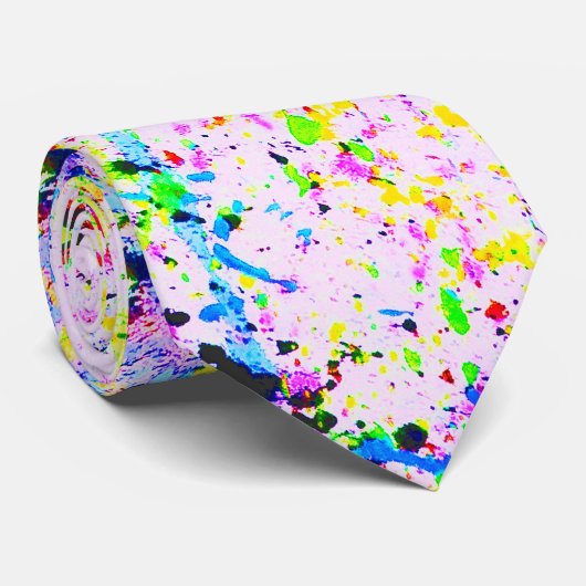 色の爆発 ネクタイ (ロール)