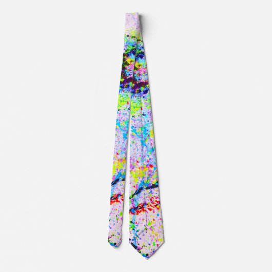 色の爆発 ネクタイ (裏面)