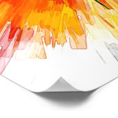 色の爆発 ポスター (角)