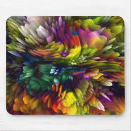 色の爆発 マウスパッド