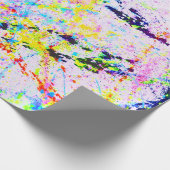 色の爆発 ラッピングペーパー (角)