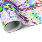 色の爆発 ラッピングペーパー (ロールコーナー)