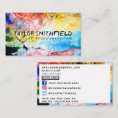 色の爆発 名刺 (正面/裏面)