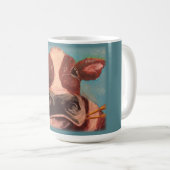 色の牛 コーヒーマグカップ (正面右)