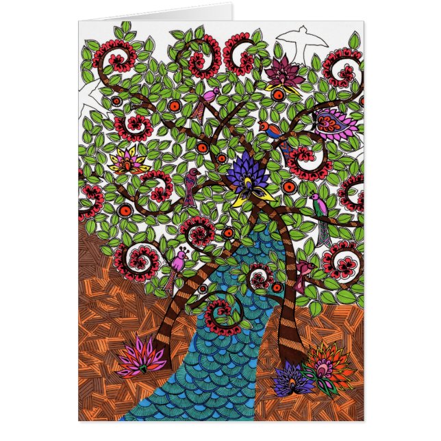 色の生命の樹 (正面)