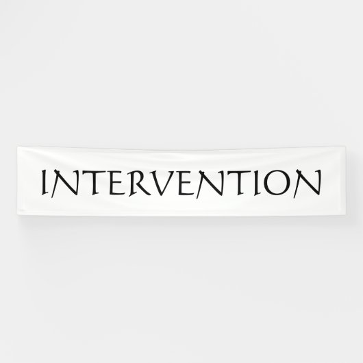 色の白及び単語だけ + あなたのアイディア 横断幕 (横)