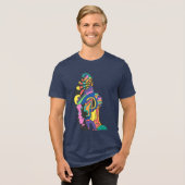 色の神様 トライブレンドTシャツ (正面全面)