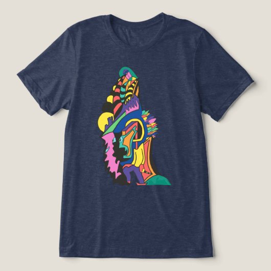 色の神様 トライブレンドTシャツ (デザイン正面)