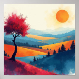 色の禅 ポスター