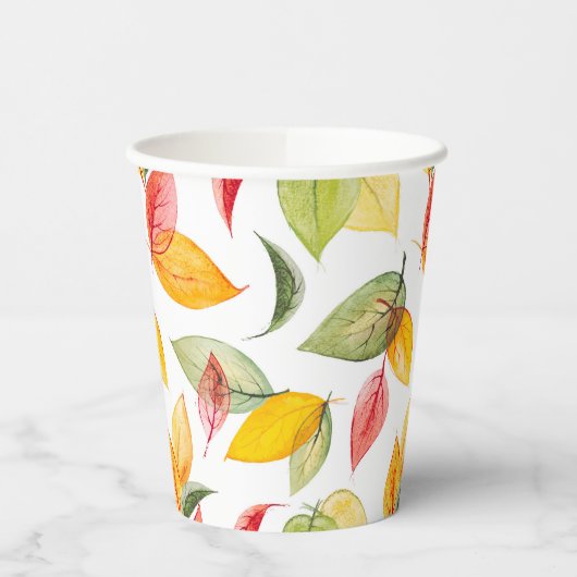 色の秋 紙コップ (左)