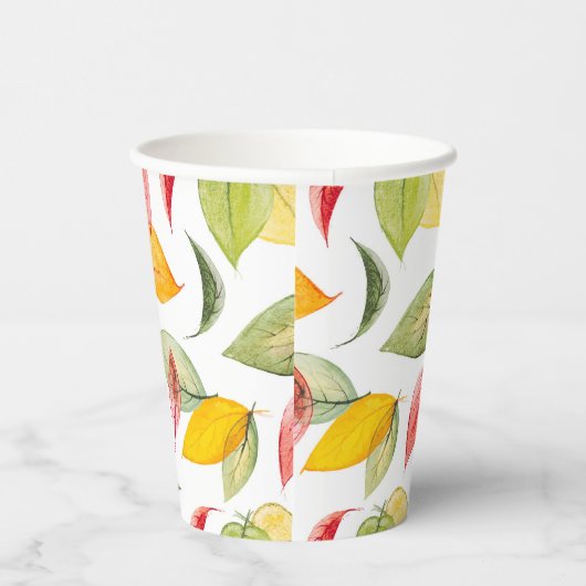 色の秋 紙コップ (右)