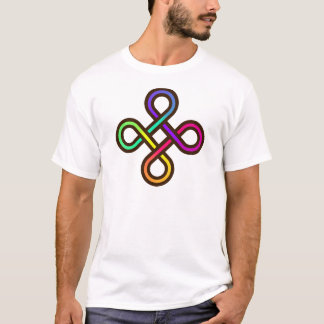 色の結び目 Tシャツ
