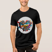 「色の統一」 トライブレンドTシャツ (正面)