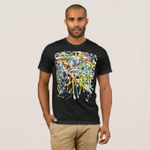 色の綿棒 Tシャツ (正面フル)