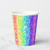 色の線 紙コップ (裏面)