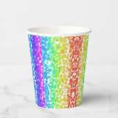 色の線 紙コップ (左)