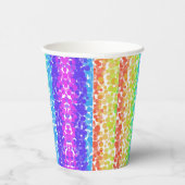 色の線 紙コップ (右)