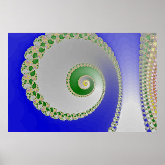 色の緩和曲線 ポスター