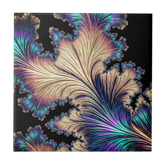 色の美しい形 タイル (正面)