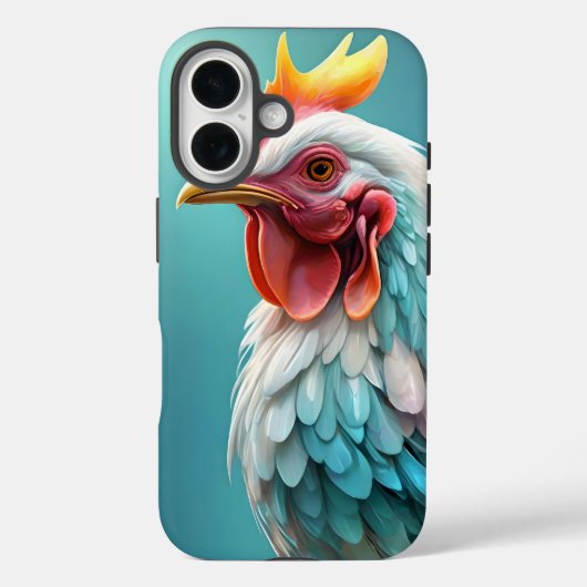 色の羽レインボーチキン» Case-Mate iPhoneケース (裏面)