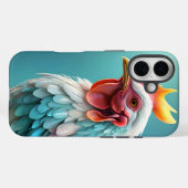 色の羽レインボーチキン» Case-Mate iPhoneケース (裏面 (横))
