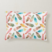 色の羽 アクセントクッション (裏面)