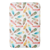 色の羽 バスマット (正面縦)