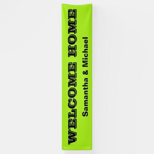 色の背景のみ – 春緑+アイディア 横断幕 (縦)