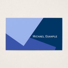 色の背景のみ – 青+アイディア