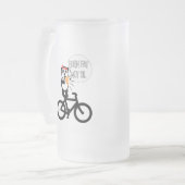 色の背景の変更 フロストグラスビールジョッキ (正面左)