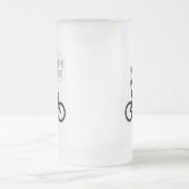 色の背景の変更 フロストグラスビールジョッキ (中央)