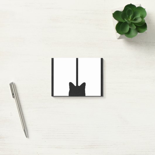 色の背景をカスタマイズ窓猫のかちりと言う音 ポストイット (オフィス)