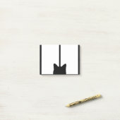 色の背景をカスタマイズ窓猫のかちりと言う音 ポストイット (デスク上)