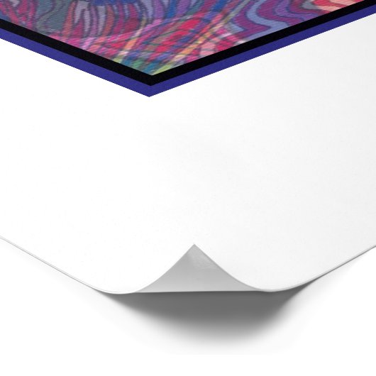 色の自然 ポスター (角)